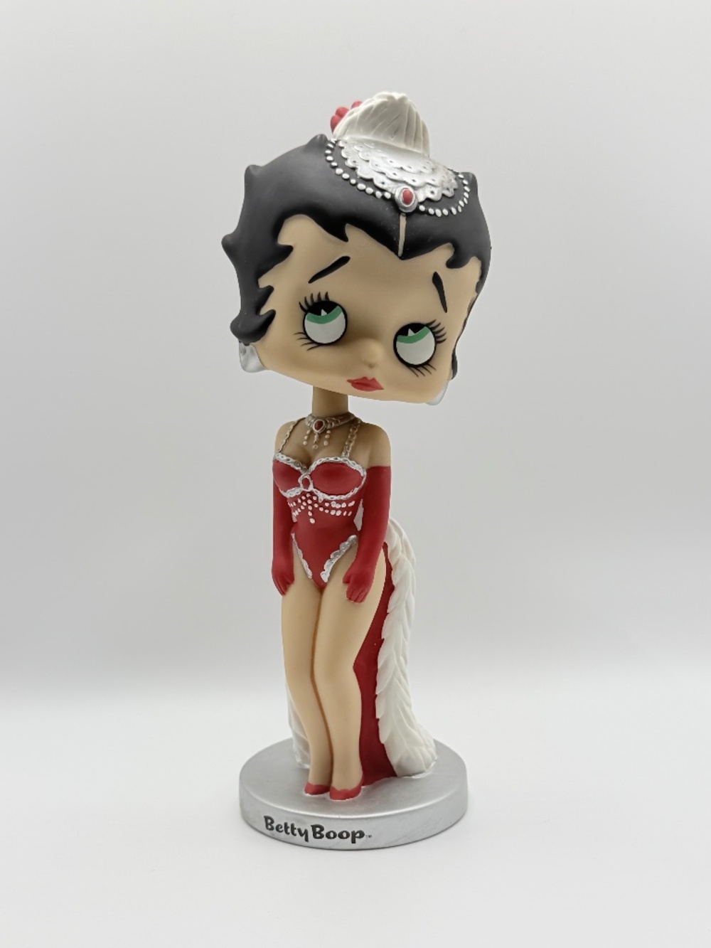 1999 Betty Boop Las Vegas Showgirl Dancer Funko Wacky Wobbler Bobblehead Vintage